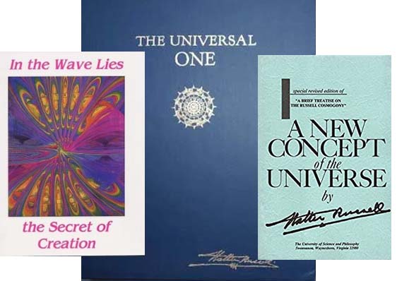 Walter Russell 3 books